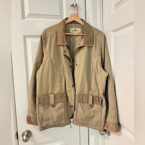 Woolrich vintage barn jacket quilted women’s size XL khaki